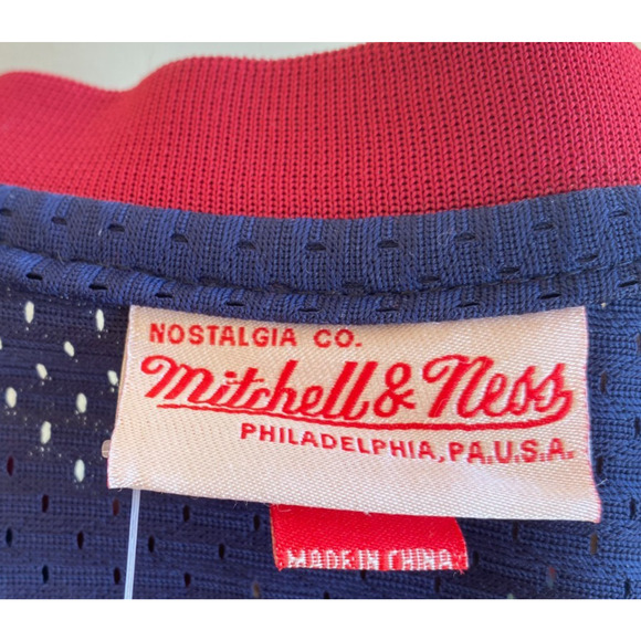 100% Authentic Dikembe Mutombo Mitchell Ness 93 94 Nuggets Jersey Size 40 M - Picture 7 of 8